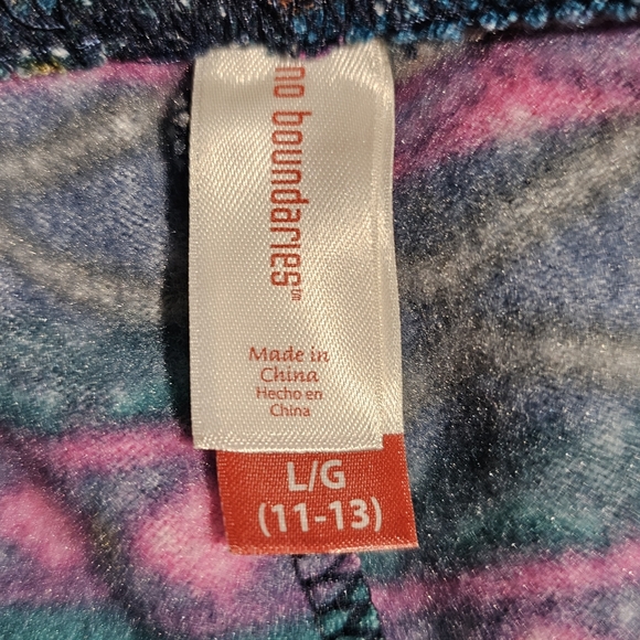 Two Pairs Christmas Fairisle Holiday Leggings Large - Picture 13 of 15